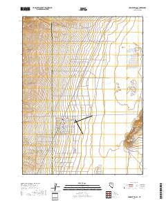 Crescent Valley 2018 topographic map thumbnail