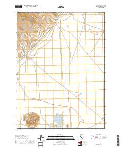 Dry Hills 2018 topographic map thumbnail