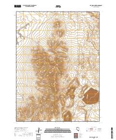 Dry Hills North 2018 topographic map thumbnail