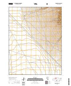 Duckwater SE 2018 topographic map thumbnail