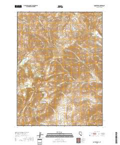 Duffer Peak 2018 topographic map thumbnail
