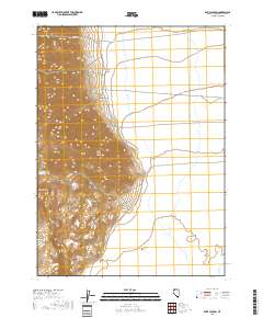 Dyke Canyon 2018 topographic map thumbnail
