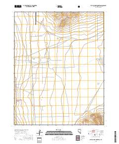 East of Davis Mountain 2018 topographic map thumbnail