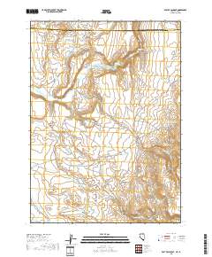 East of Jackpot 2018 topographic map thumbnail