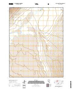 East of Millett Ranch 2018 topographic map thumbnail