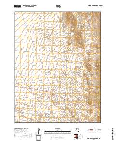 East of Pancake Summit 2018 topographic map thumbnail