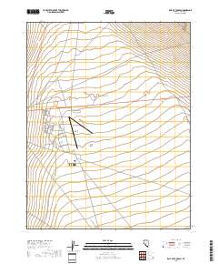 East of Tonopah 2018 topographic map thumbnail