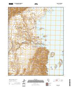Echo Bay 2018 topographic map thumbnail