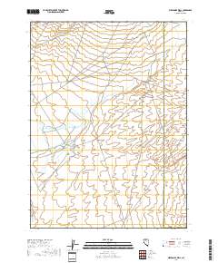 Elevenmile Well 2018 topographic map thumbnail