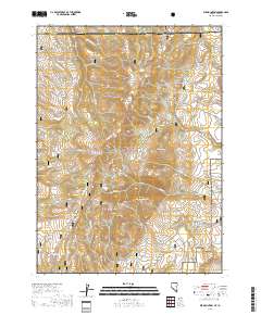 Elk Mountain 2018 topographic map thumbnail