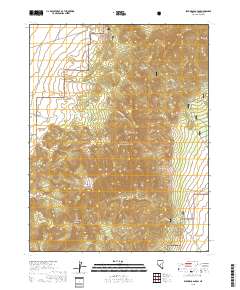 Elkhorn Canyon 2018 topographic map thumbnail