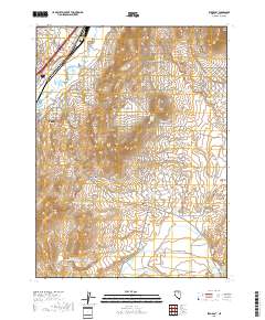 Elko East 2018 topographic map thumbnail