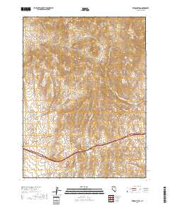 Emigrant Pass 2018 topographic map thumbnail