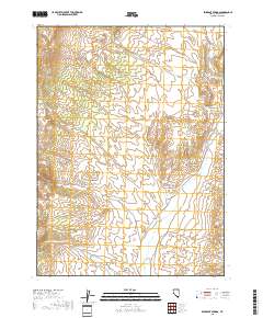 Emigrant Springs 2018 topographic map thumbnail