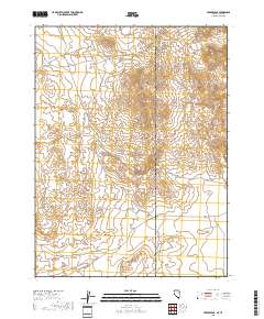 Ferber Peak 2018 topographic map thumbnail