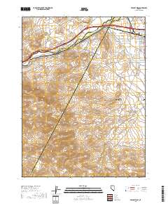 Fernley West 2018 topographic map thumbnail