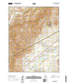 Flowery Peak 2018 topographic map thumbnail