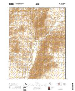 Fossil Peak 2018 topographic map thumbnail