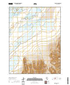 Foxtail Lake 2018 topographic map thumbnail