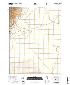 Franklin Lake NE 2018 topographic map thumbnail
