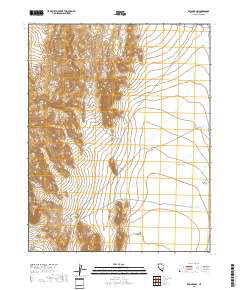 Delamar NW 2018 topographic map thumbnail