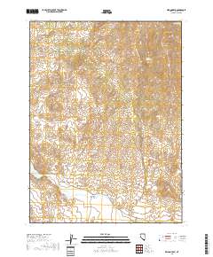 Delano Peak 2018 topographic map thumbnail