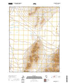 Delcer Buttes 2018 topographic map thumbnail