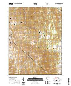 Desert Creek Peak 2018 topographic map thumbnail