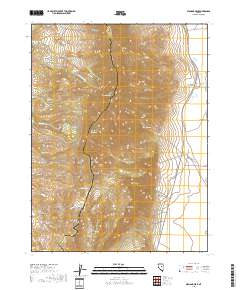 Diamond Peak 2018 topographic map thumbnail
