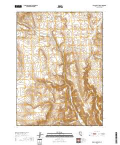 Yellow Hills West 2018 topographic map thumbnail