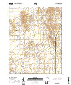 Yerington NE 2018 topographic map thumbnail