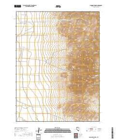 Bloody Run Peak 2018 topographic map thumbnail