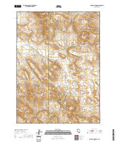 Blowout Mountain 2018 topographic map thumbnail