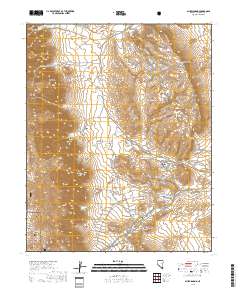 Blue Diamond 2018 topographic map thumbnail