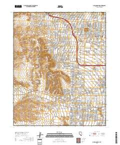 Blue Diamond SE 2018 topographic map thumbnail