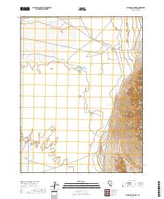 Blue Eagle Springs 2018 topographic map thumbnail