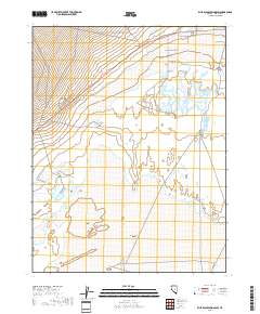 Blue Eagle Springs SW 2018 topographic map thumbnail
