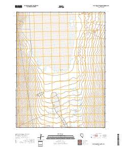 Blue Wing Flat South 2018 topographic map thumbnail