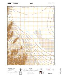 Bonnie Claire 2018 topographic map thumbnail