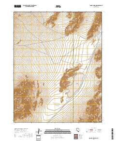 Bonnie Claire NW 2018 topographic map thumbnail