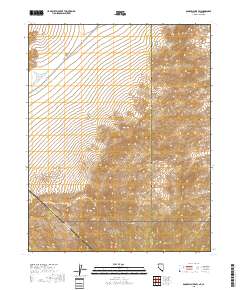 Bonnie Claire SW 2018 topographic map thumbnail