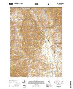 Annie Creek 2018 topographic map thumbnail