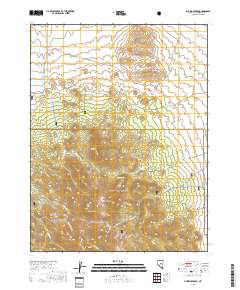 Antelope Peak 2018 topographic map thumbnail