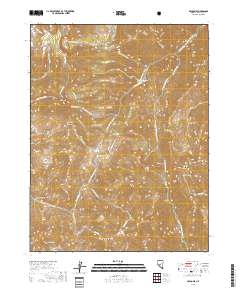 Arc Dome 2018 topographic map thumbnail