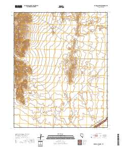 Arrow Canyon SE 2018 topographic map thumbnail