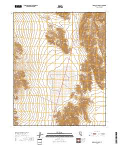 Arrow Canyon SW 2018 topographic map thumbnail