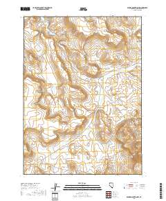 Badger Mountain NW 2018 topographic map thumbnail