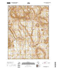 Badger Mountain SE 2018 topographic map thumbnail