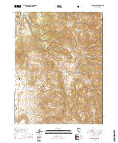 Bakeoven Creek 2018 topographic map thumbnail
