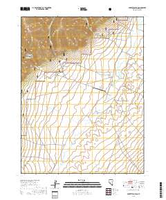 Barrett Canyon 2018 topographic map thumbnail